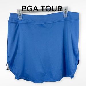 PGA TOUR Skort Athletic Light Blue Golf Pickle Ball Size L Athletic pick…